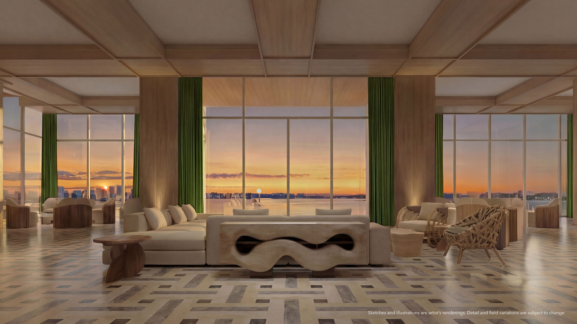 Continuum 12000 residential lobby